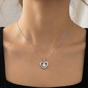 Necklace CAPTURED LOVE made with Swiss Zirconia